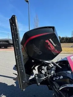 Slide: The Image of 2023 Ranger Z520R boat with Mercury Pro XS 250 engine, parked outdoors. - 5