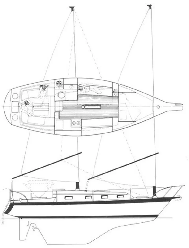 Slide: The Image of Custom Ketch Wings 33 1982 - 19