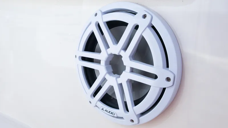 Slide: The Image of White speaker on 2023 Grady-White 281 Coastal Explorer boat. - 37