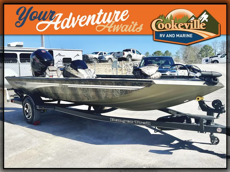 Slide: The Image of 2025 Ranger RT188 boat at Cookeville RV and Marine dealership, ready for adventure. - 0