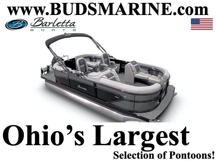The Image of 2025 Barletta Cabrio 20QC pontoon boat, Ohio's largest selection at Bud's Marine. - 0