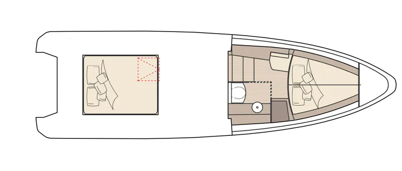 Slide: The Image of 2025 Saxdor 340 GTWA boat cruising on open sea. - 43