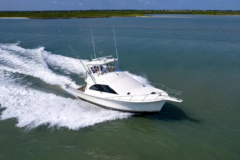 Slide: The Image of Ocean Yachts 42 Super Sport 1991 - 10