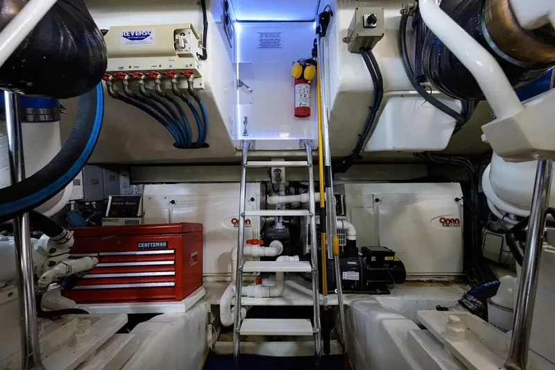 Slide: The Image of Ocean Yachts 62 Enclosed Bridge Super Sport 2003 - 52