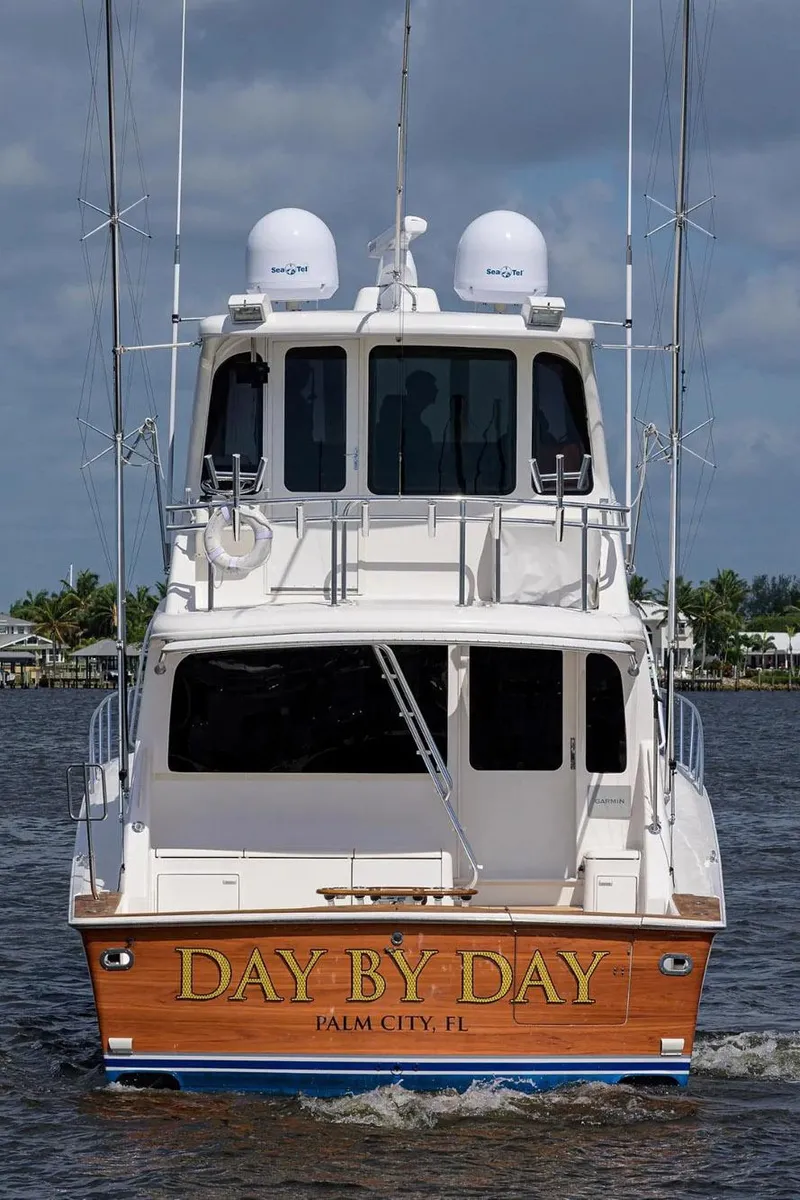 Slide: The Image of Ocean Yachts 62 Enclosed Bridge Super Sport 2003 - 56