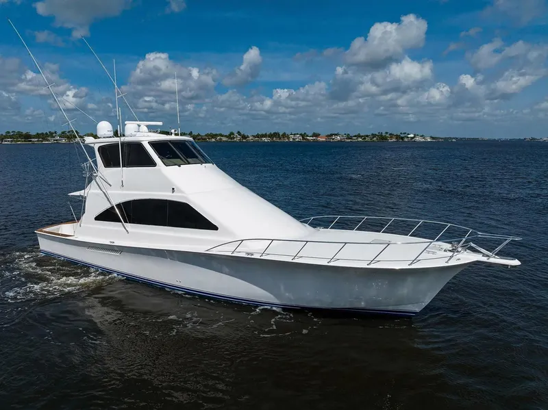 Slide: The Image of Ocean Yachts 62 Enclosed Bridge Super Sport 2003 - 58