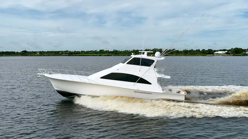Slide: The Image of Ocean Yachts 62 Enclosed Bridge Super Sport 2003 - 59