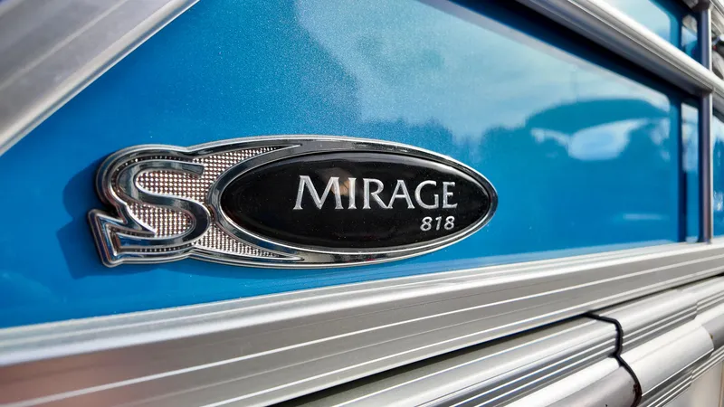 Slide: The Image of 2025 Sylvan MIRAGE 818 CRS logo on blue background. - 4