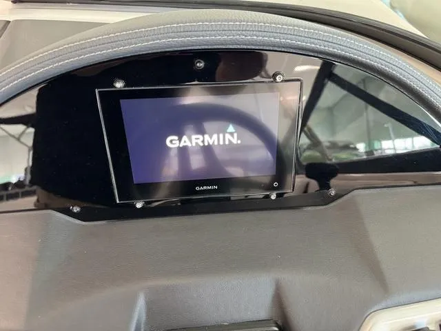 Slide: The Image of Garmin display on 2023 Regal 2000 ES dashboard. - 18