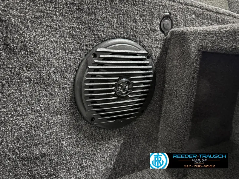Slide: The Image of Speaker installed in 2025 Lund 1775 IMPACT XS SINGLE boat interior. - 46