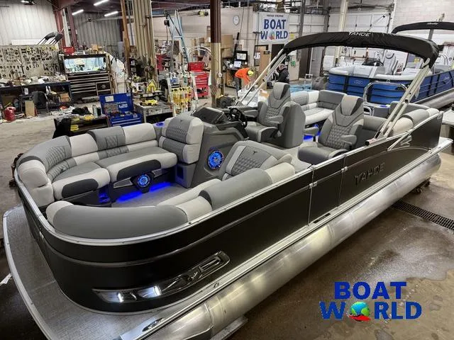 Slide: The Image of Tahoe Cascade 2385 Quad Lounge & Honda 4-Stroke EFI 2025 - 1