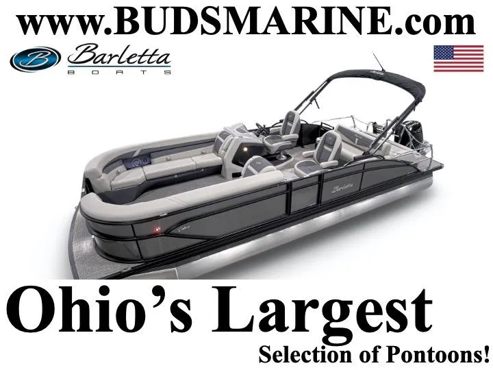 The Image of 2025 Barletta Cabrio 24UC pontoon boat, Ohio's largest selection at Bud's Marine. - 0