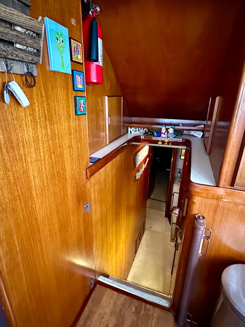 Slide: The Image of Stairs to Staterooms - 26