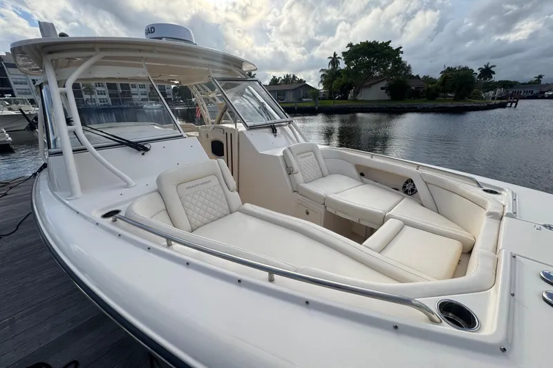 Slide: The Image of Extended warranty certificate for 2024 Grady-White Freedom 335 boat. - 41