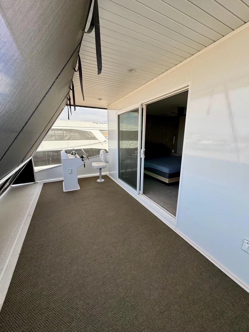 Slide: The Image of Spacious balcony on Adonia Cosmos Trip #11 yacht, 2024 model, with sliding glass doors. - 27