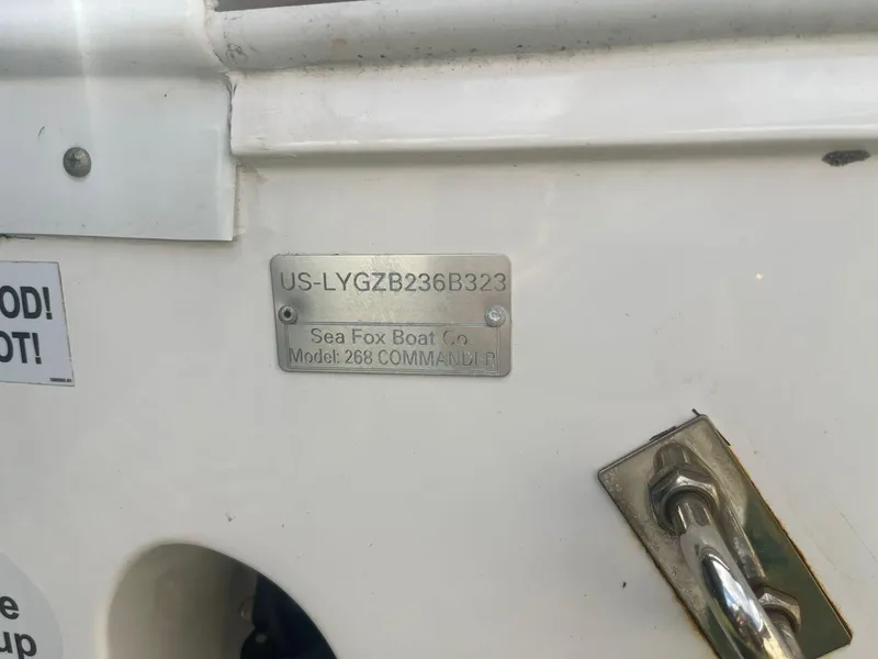 Slide: The Image of Sea Fox 268 Commander 2023 - 74