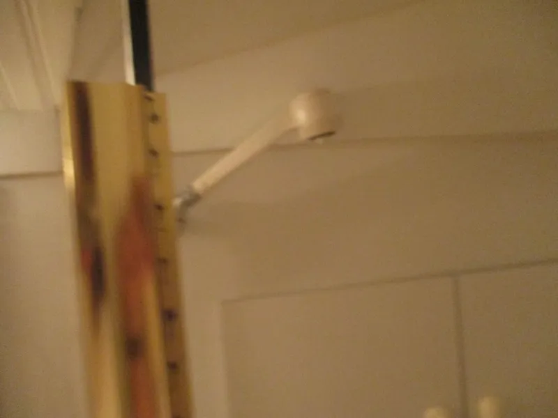 Slide: The Image of Close-up of a fixture inside a 1997 Ocean Yachts 40 Super Sport. - 40