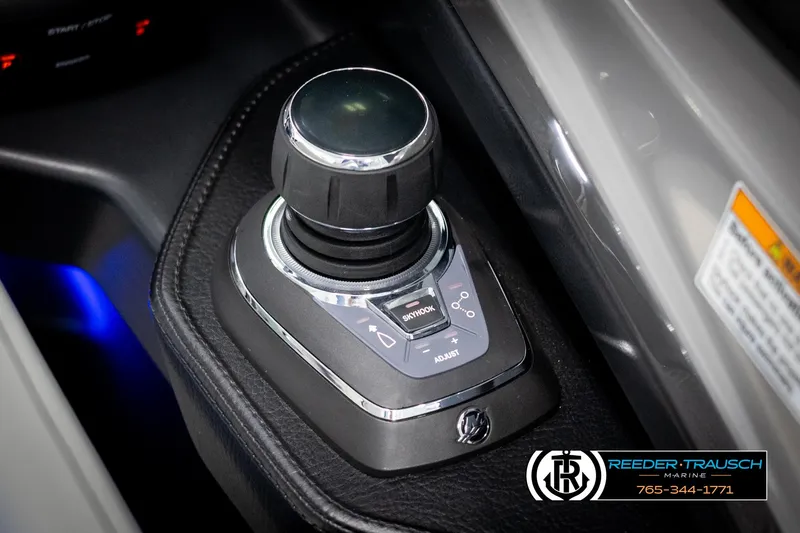 Slide: The Image of Control panel of 2025 Avalon Excalibur LTD QLW with joystick and buttons. - 36