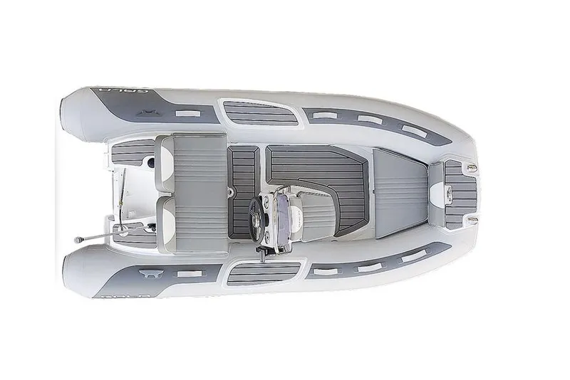 Slide: The Image of Gala V330 2026 boat seat with diamond-stitched upholstery, showcasing luxury and comfort. - 6