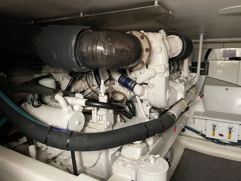 Slide: The Image of Viking 47 Trilogy - Engine Room - 14