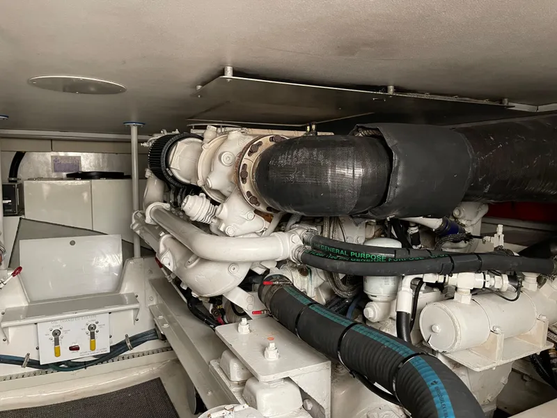 Slide: The Image of Viking 47 Trilogy - Engine Room - 15