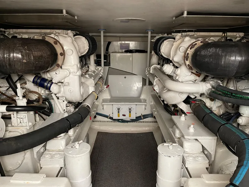 Slide: The Image of Viking 47 Trilogy - Engine Room - 16