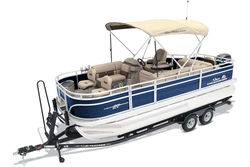 Slide: The Image of Sun Tracker Fishin' Barge 20 DLX 2025 - 13