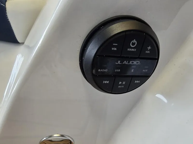 Slide: The Image of Control panel of JL Audio system in 2025 Nautique Super Air Nautique G23 boat. - 9