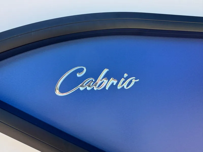 Slide: The Image of 2025 Barletta Cabrio 22UC logo on blue background. - 19