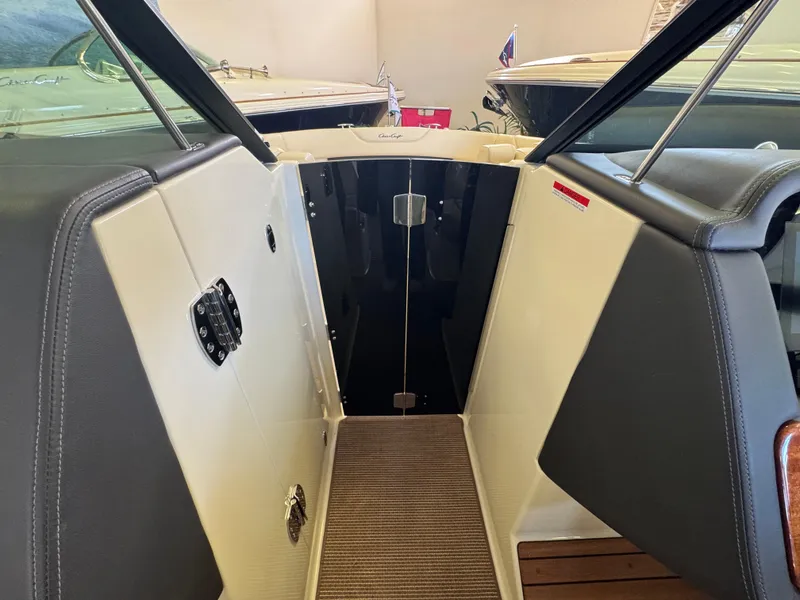 Slide: The Image of 2025 Chris-Craft Sportster 28 interior with sleek design and modern features. - 22