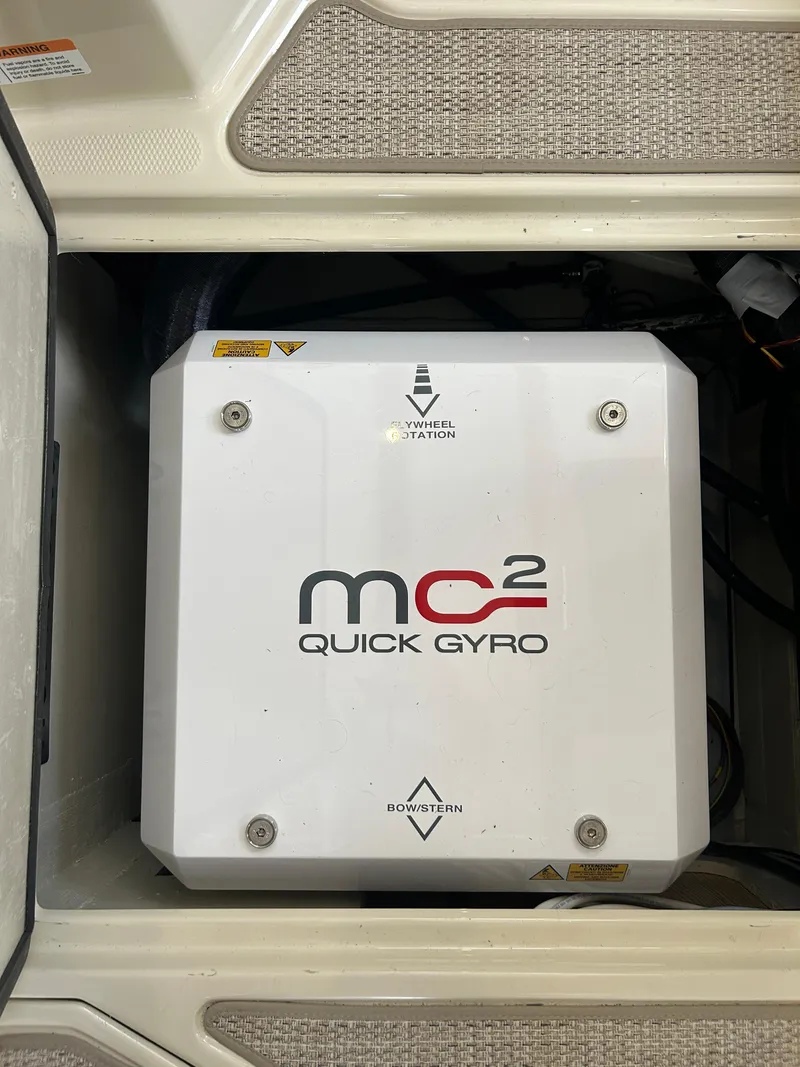 Slide: The Image of MC² Quick Gyro stabilizer in 2023 Ranger Tugs R-43 CB boat. - 21