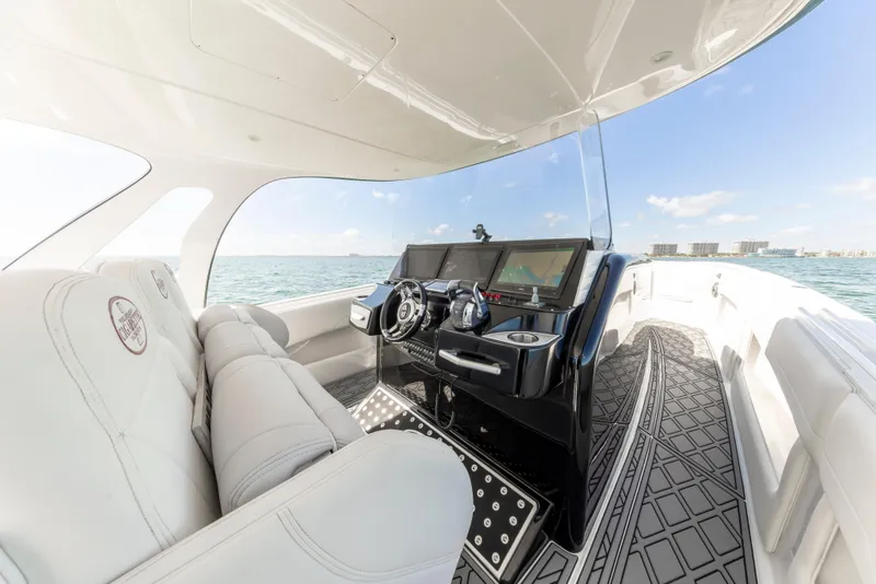 Slide: The Image of Luxury interior of 2016 Cigarette 41 G - 31