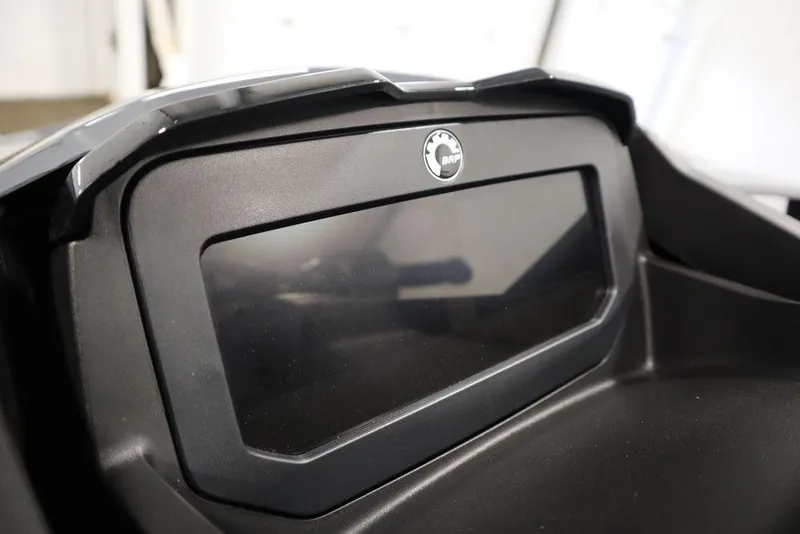 Slide: The Image of Dashboard of 2025 Sea-Doo RXT-X™ 325 in Ice Metal and Manta Green. - 9