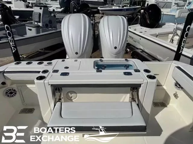 Slide: The Image of Cobia 285 Open Center Console 2025 with dual engines, Boaters Exchange. - 4