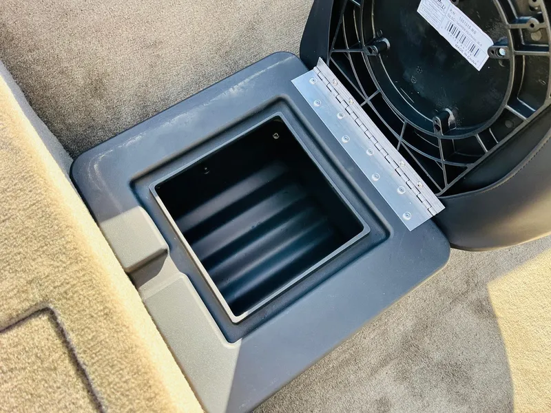 Slide: The Image of Storage compartment in 2025 Tracker Bass Tracker Classic Limited boat. - 21