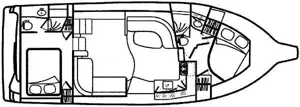 Slide: The Image of Silverton 392 Motor Yacht 2000 - 30