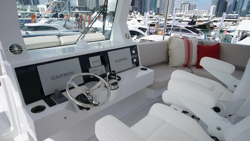 Slide: The Image of Luxurious interior of 2025 Two Oceans 555 - 008 yacht with modern decor and ocean view. - 21