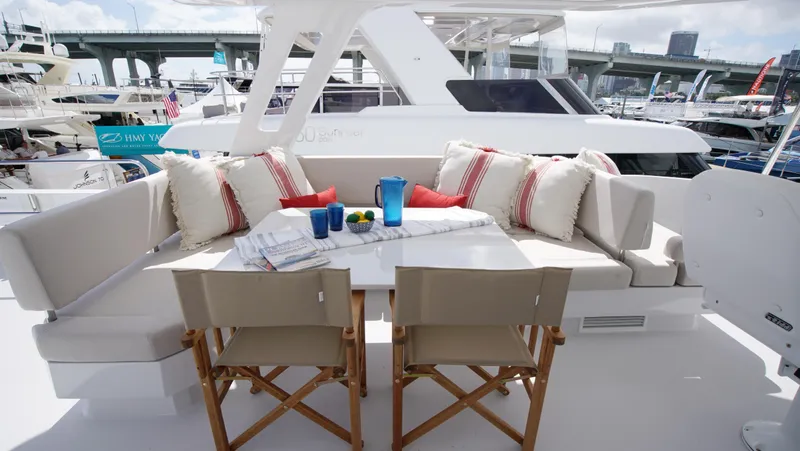 Slide: The Image of Luxurious cabin interior of 2025 Two Oceans 555 - 008 yacht with ocean view. - 24