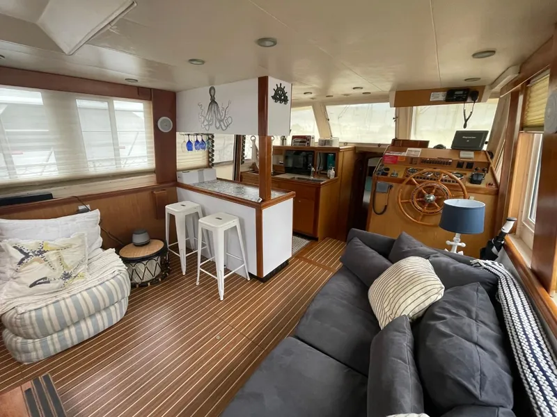 Slide: The Image of Mainship 430 Aft Cabin 3SR Trawler 2005 - 105