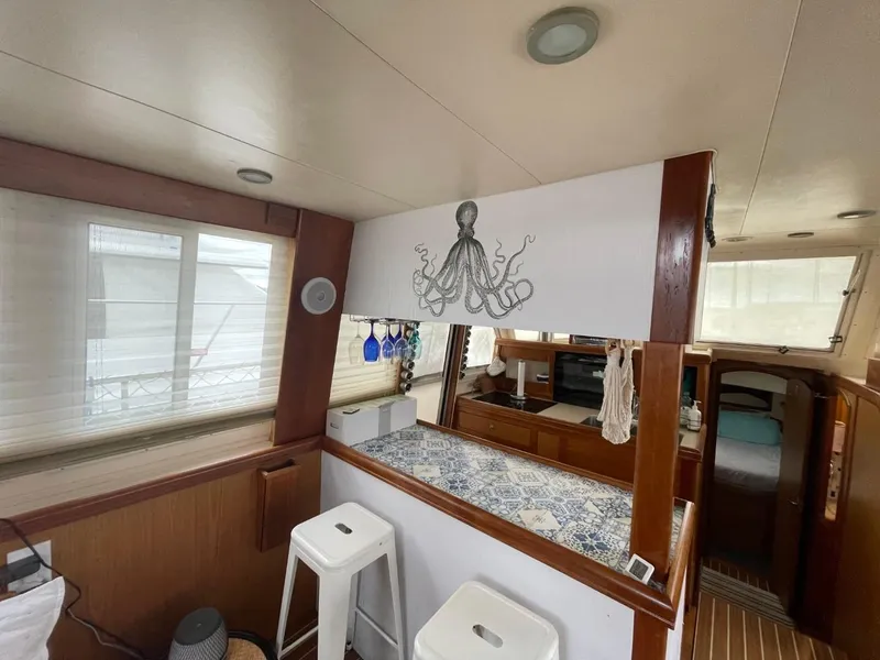 Slide: The Image of Mainship 430 Aft Cabin 3SR Trawler 2005 - 112