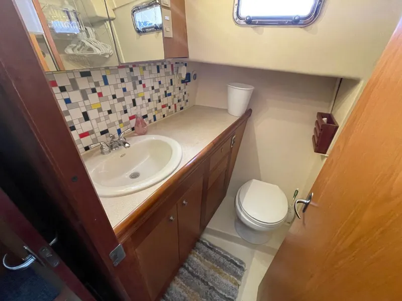 Slide: The Image of Mainship 430 Aft Cabin 3SR Trawler 2005 - 82