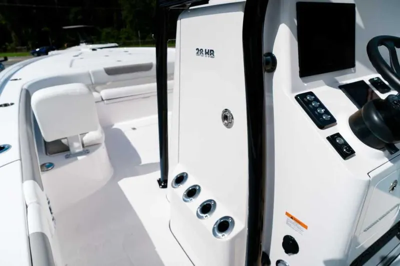 Slide: The Image of Interior view of 2025 Caymas 28 HB boat. - 20