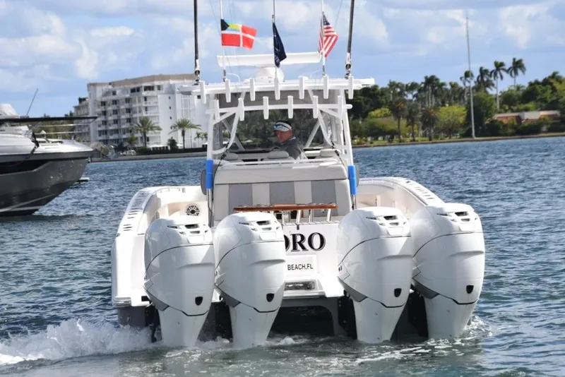 Slide: The Image of Extended Platinum Warranty on Verado 400s - 30