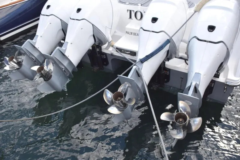 Slide: The Image of Engines tilt up out of the water - 41