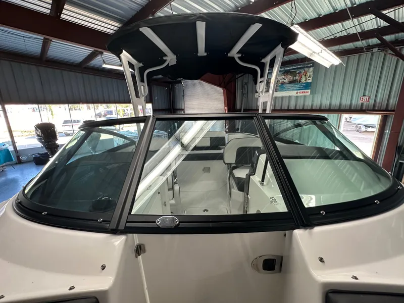 Slide: The Image of Speaker detail in 2025 Monterey M45 boat interior, featuring Rockford Fosgate audio system. - 45