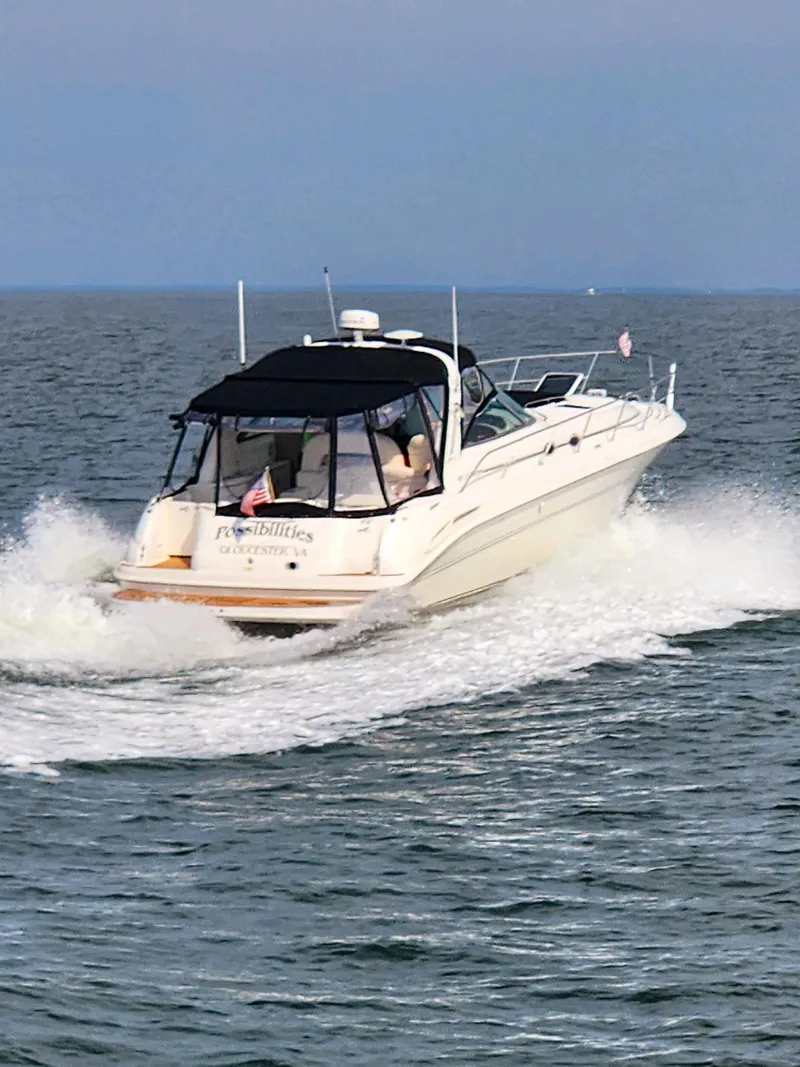 Slide: The Image of Sea Ray 410 Express Cruiser - 40