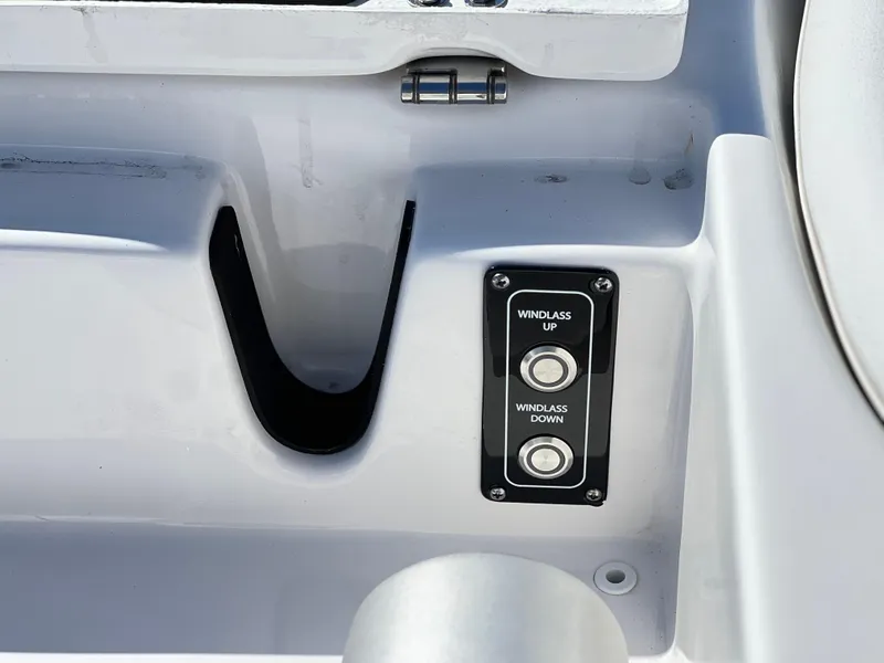 Slide: The Image of Windlass control panel on 2025 Sea Fox 248 Commander boat. - 17
