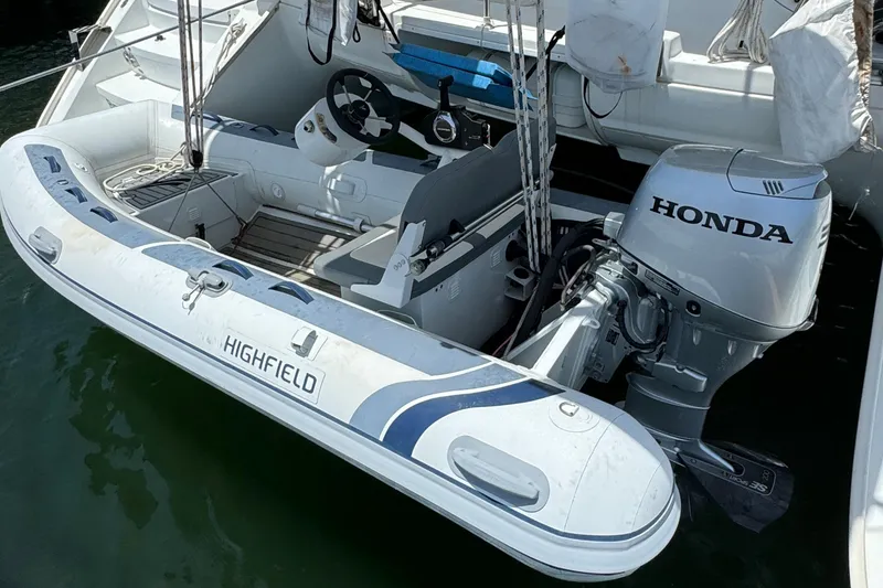 Slide: The Image of Dinghy On Davits - 41
