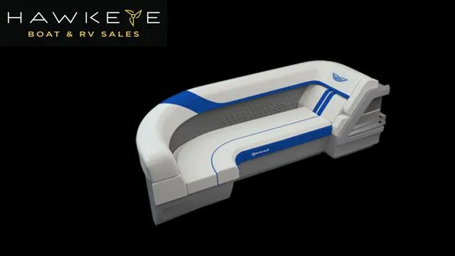 Slide: The Image of Bennington M Swingback 26 MSB 2025 boat seating, showcased by Hawkeye Boat & RV Sales. - 29