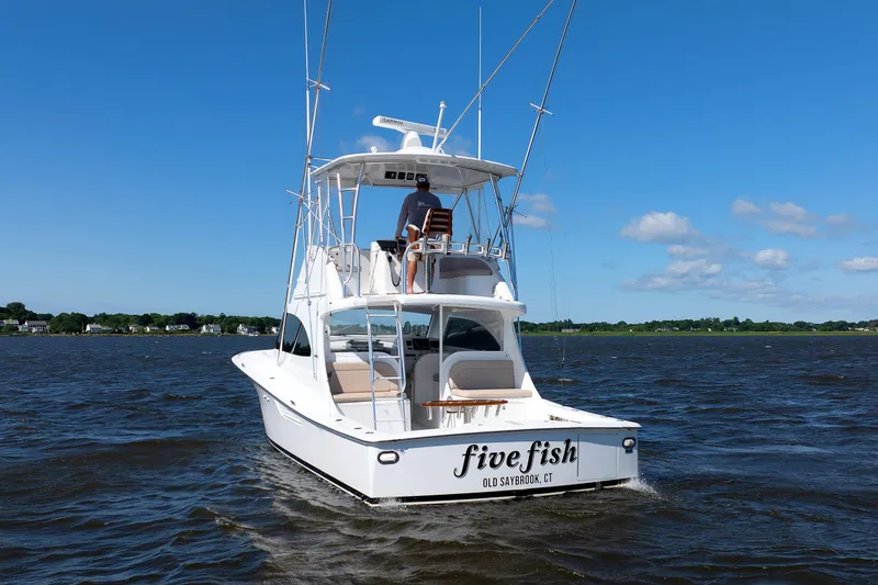 Slide: The Image of 2018 Viking FIVE FISH - Port Aft Profile - 35